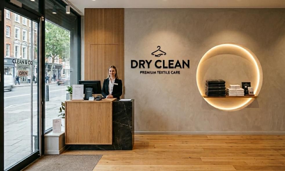 Dry cleaning drop off counter Melaka Raya near Hatten Hotel